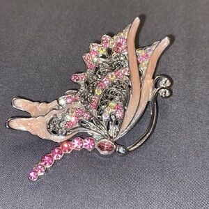 3/$30 Vintage Butterfly Brooch